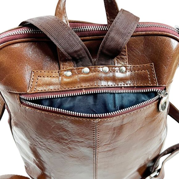 Ashwood Leather Backpack Brown 13\